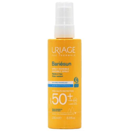 Uriage Bariesun Moisturizing Spray Spf50+ Αντηλιακό Spray Προσώπου - Σώματος Πολύ Υψηλής Προστασίας 200ml